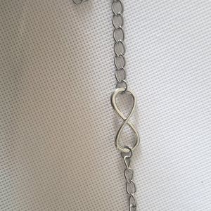 Infinity silver bracelet